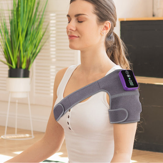 Happy Shoulders – Skuldermassasje med varme, vibrasjon og 360° passform.