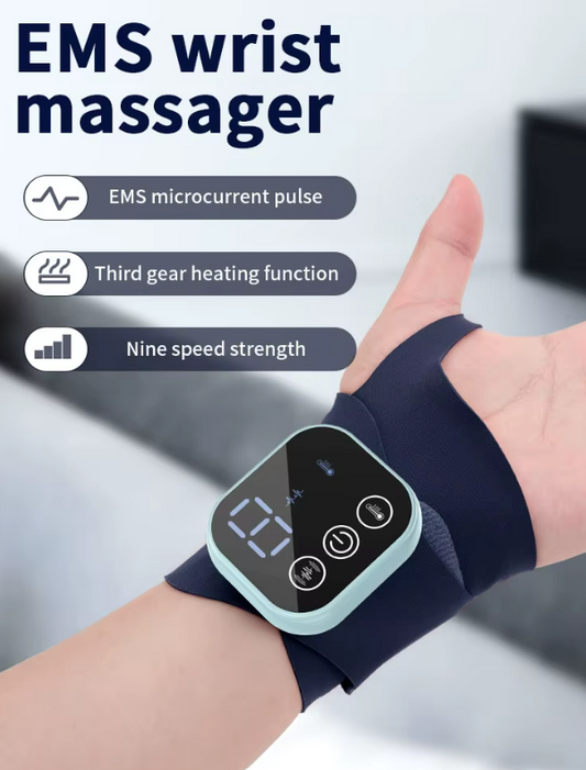 Happy Wrists – EMS massasjehanske for leddsmerter og musearm.